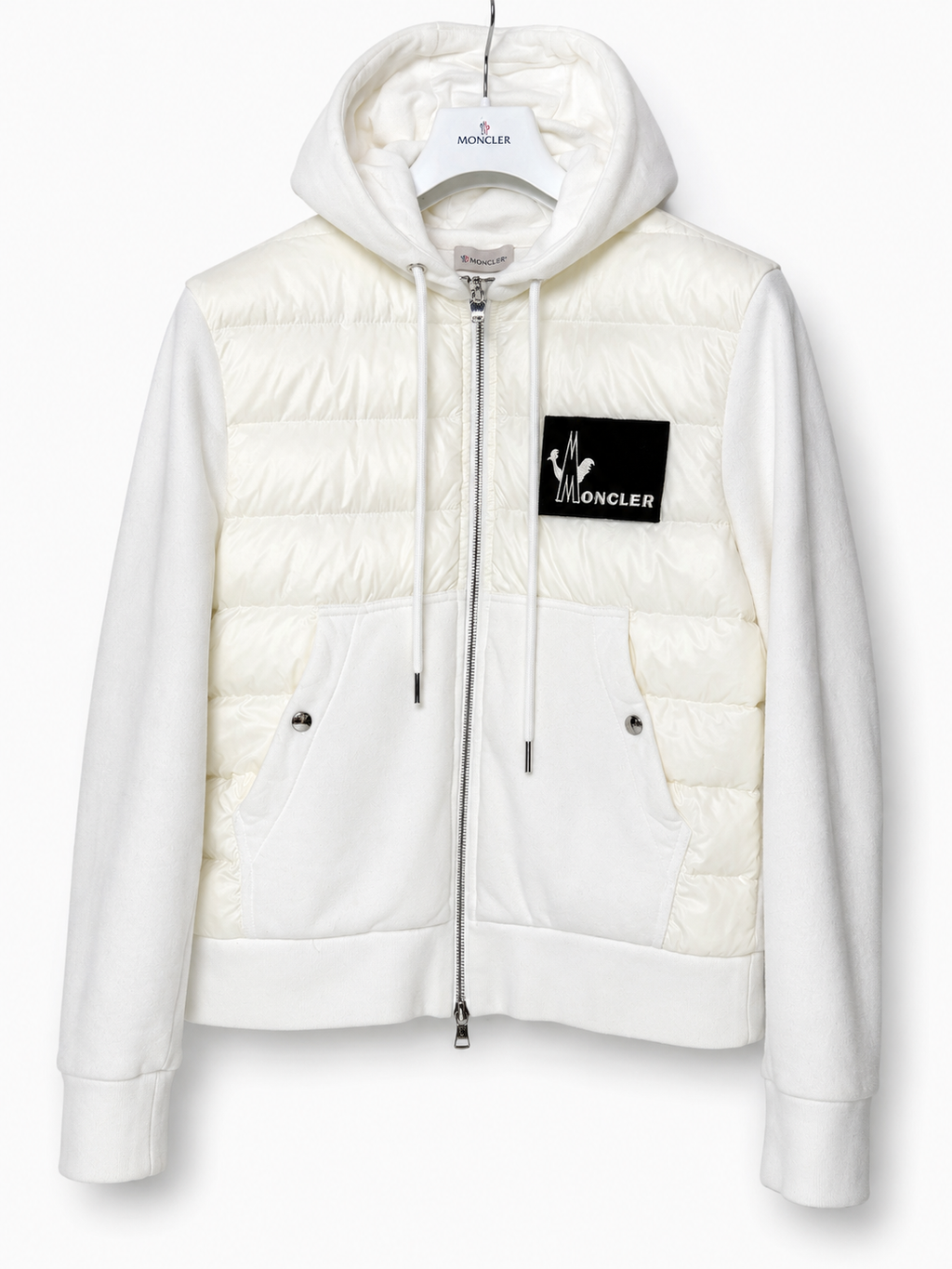 Moncler Vintage Knit Cardigan — White · Size 3 · Men's