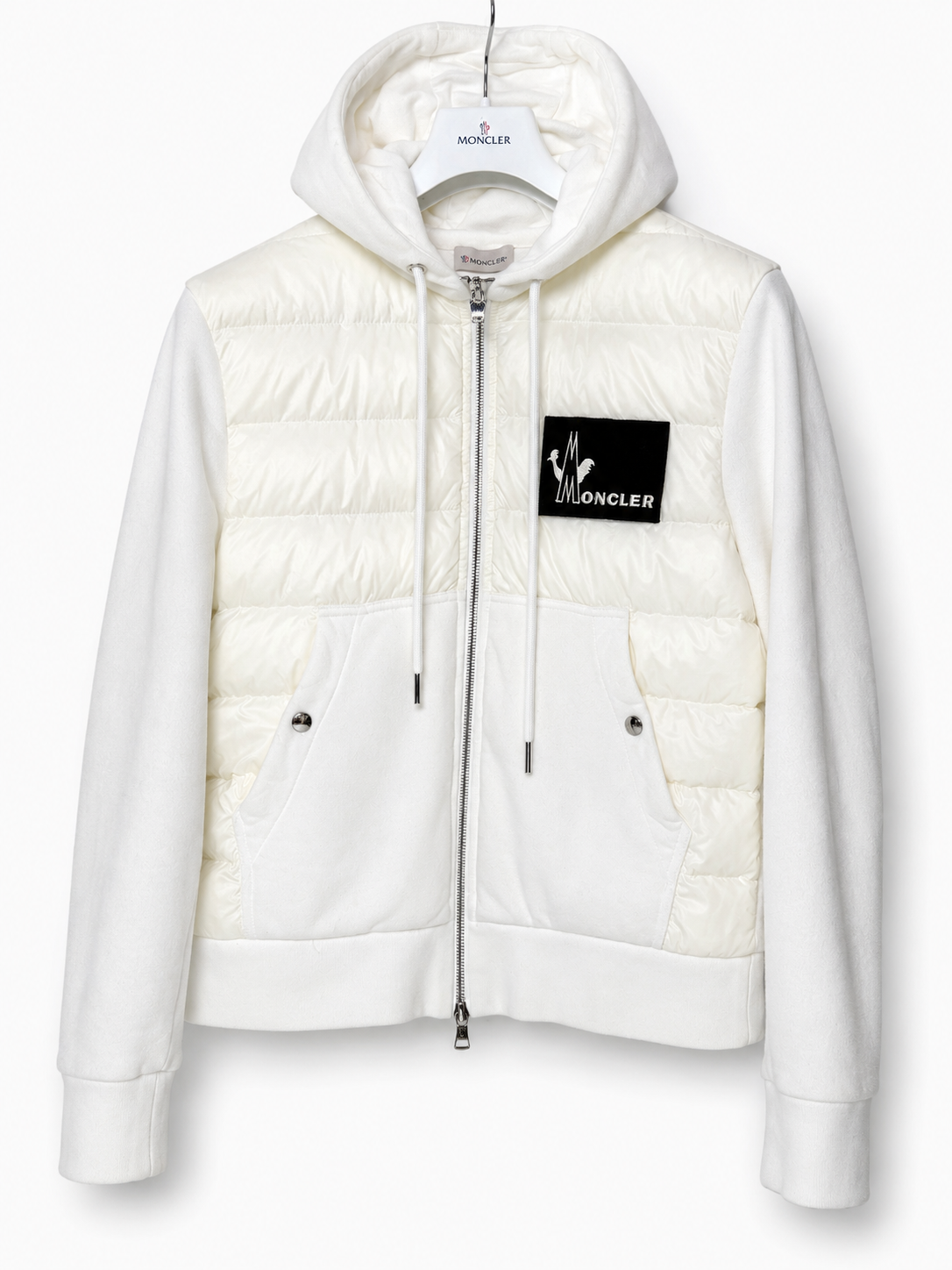 Moncler Vintage Knit Cardigan — White · Size 3 · Men's