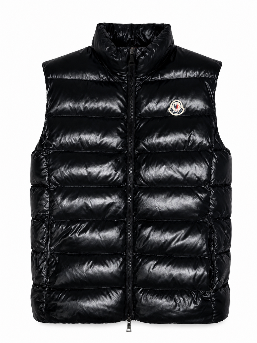 Moncler Vintage Down Vest — Black · Size 3 · Women's