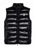 Moncler Vintage Down Vest — Black · Size 3 · Women's