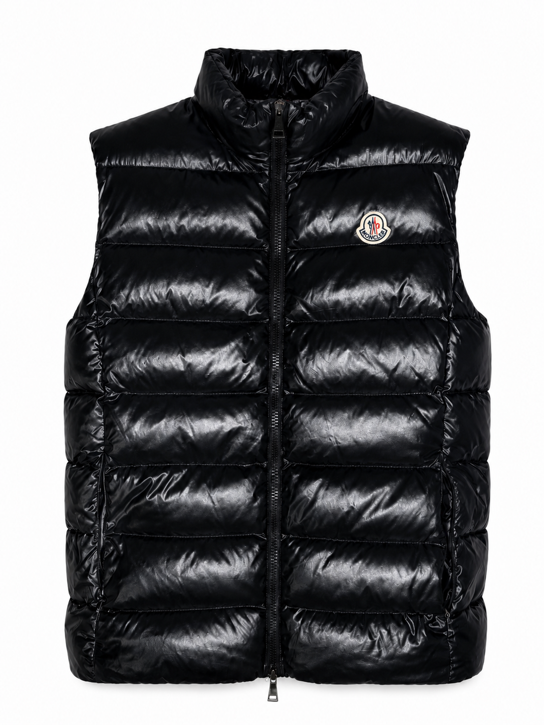 Moncler Vintage Down Vest — Black · Size 3 · Women's