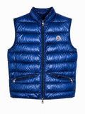 Moncler Vintage Down Vest — Royal Blue · Size 3 · Men's