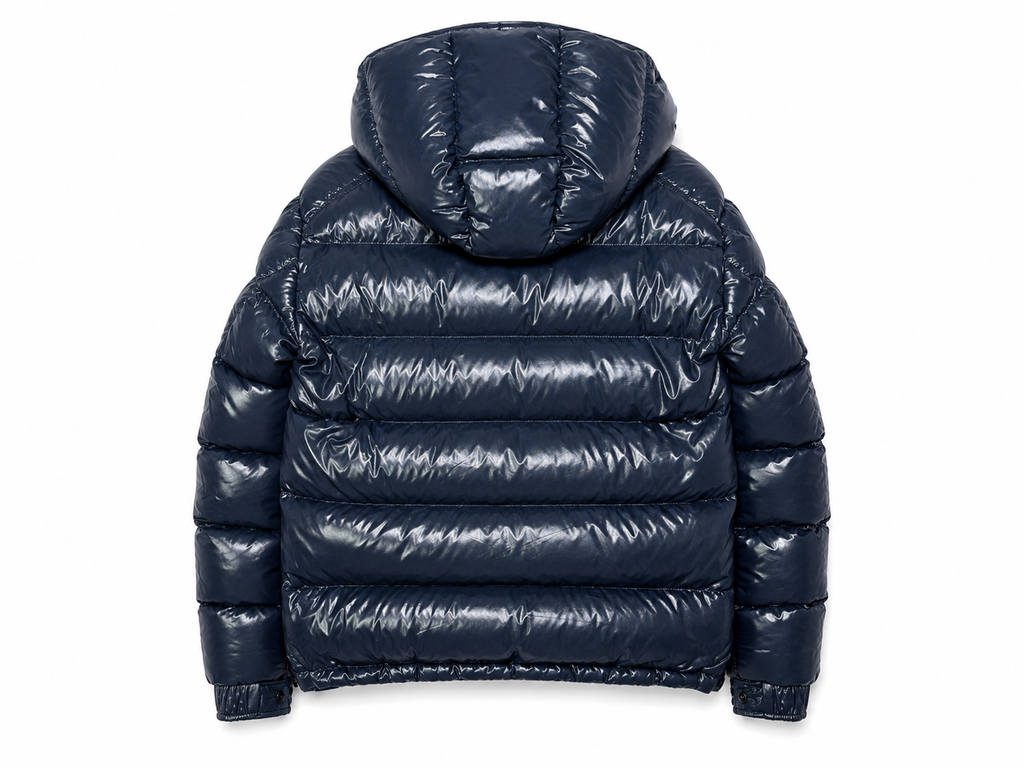 Moncler Maya Short Down Jacket — Vintage · Navy · Size 1 · Men's