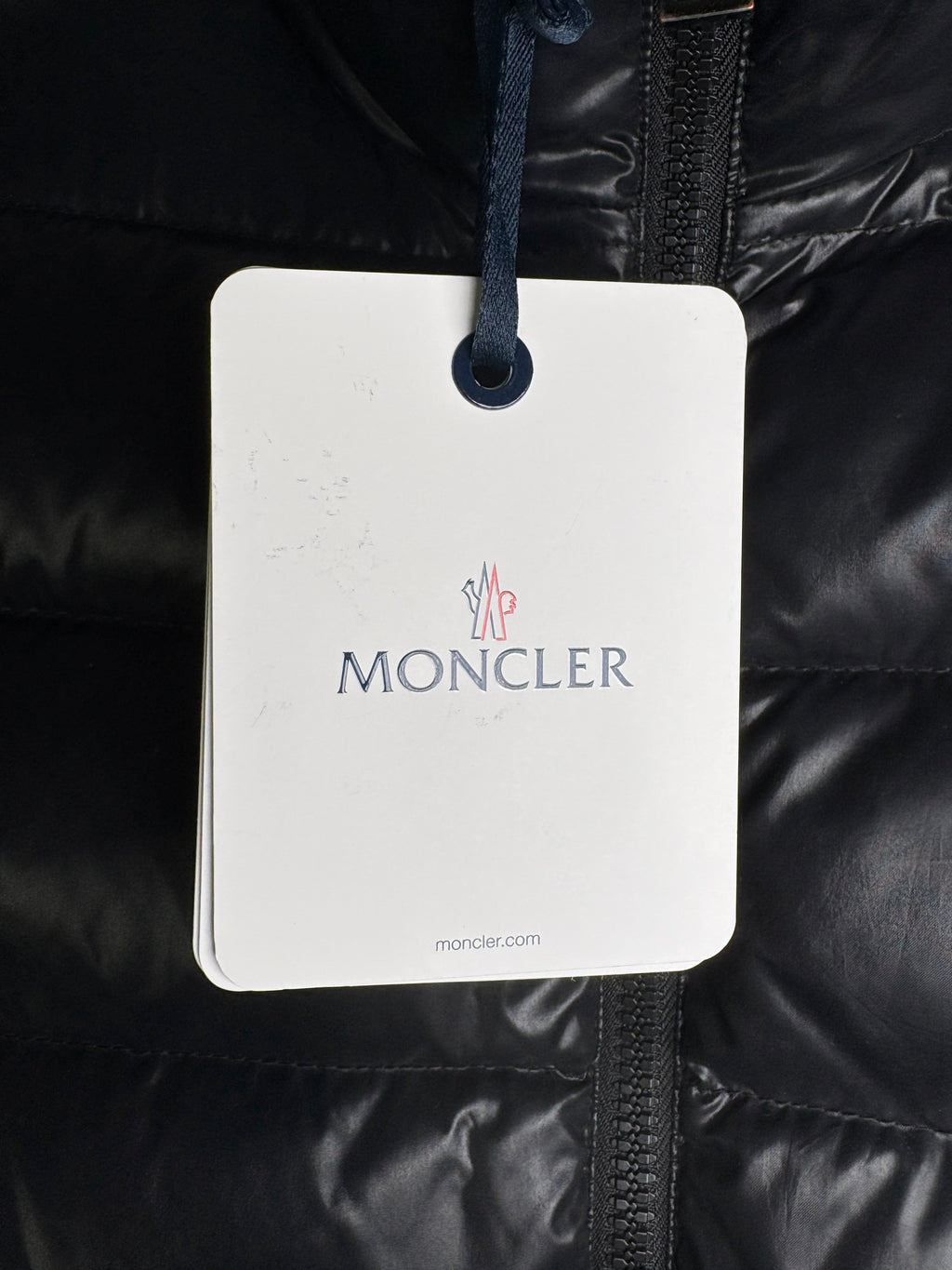 Moncler Vintage Down Vest — Black · Size 3 · Women's