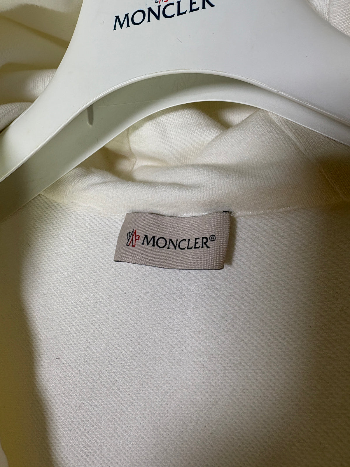 Moncler Vintage Knit Cardigan — White · Size 3 · Men's